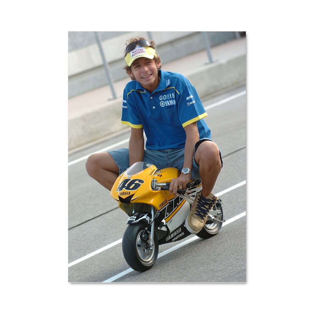 Poster Moto Street Legend – affiche Yamaha